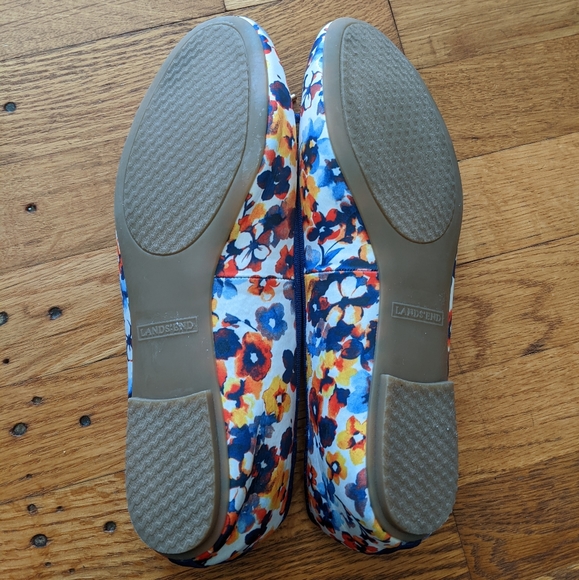 Lands' End Floral Ballet Flats - Picture 8 of 8